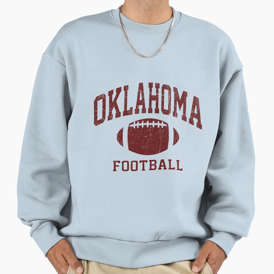 Oklahoma Football Sweatshirt - Fun Novelty Design for Adults - T-Shirt, Sweatshirt, Hoodie