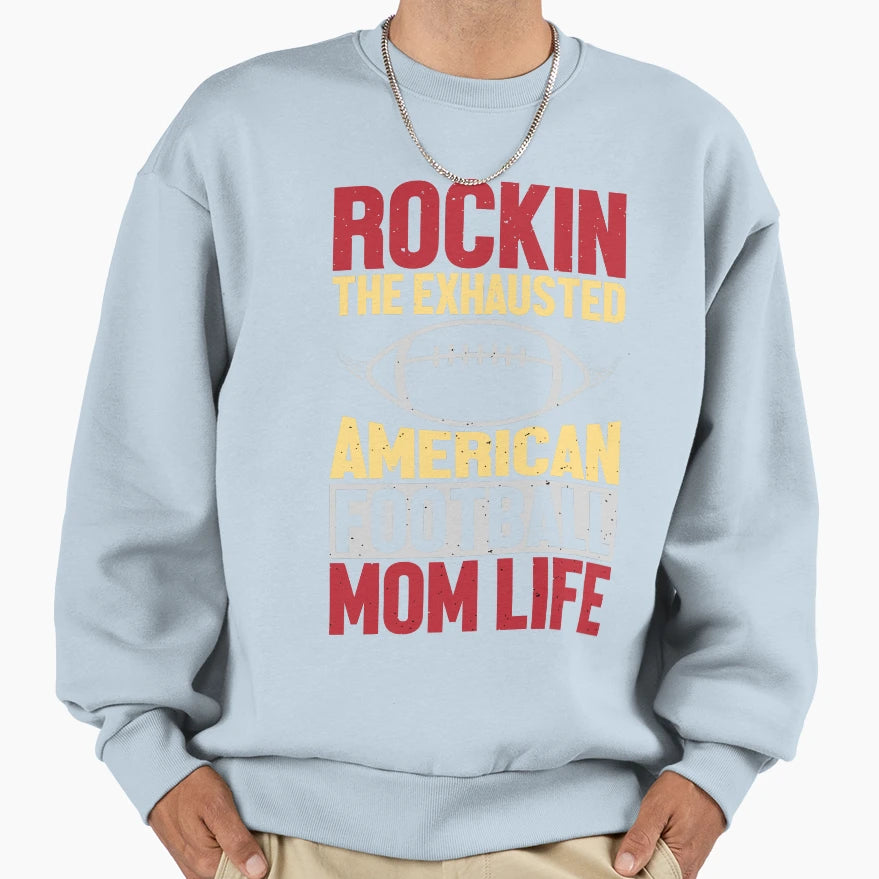 Mommy Birthday American Football Sweatshirt - Novelty Apparel Unisex - T-Shirt, Sweatshirt, Hoodie
