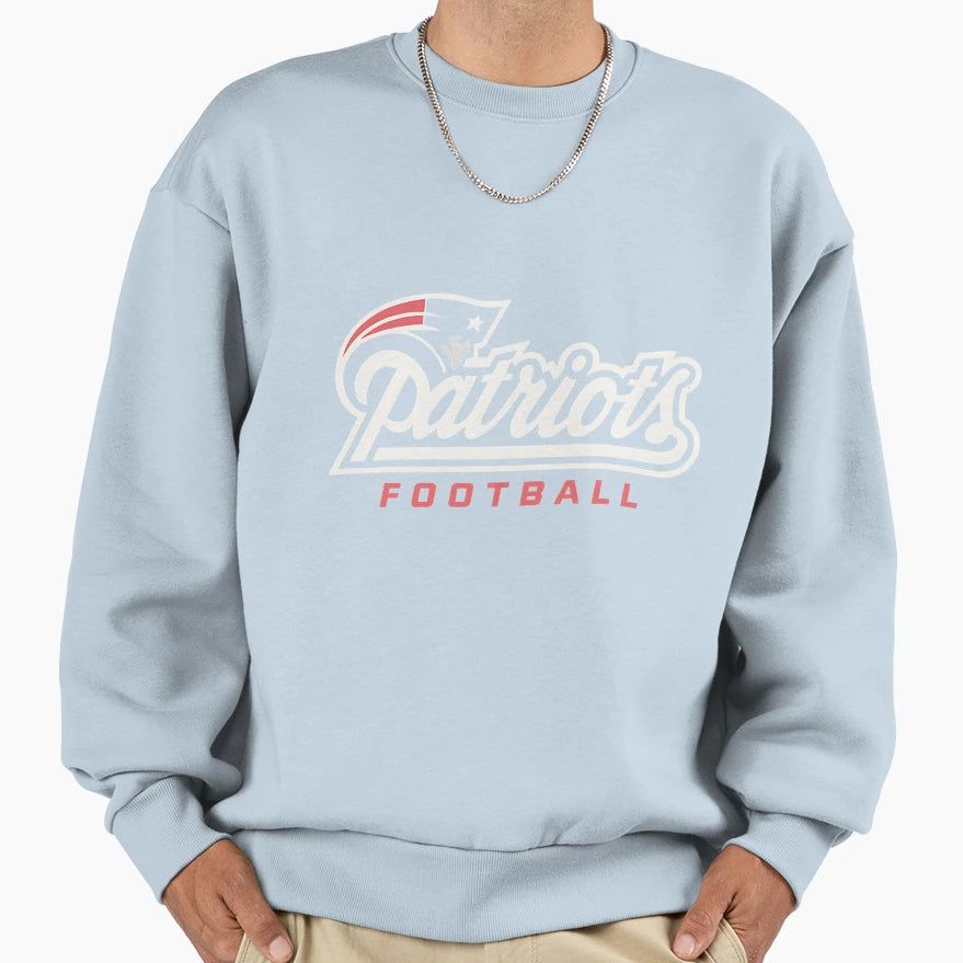Football Fanatic Patriotic Spirit Sweatshirt - Casual Everyday Wear Unisex - T-Shirt, Sweatshirt, Hoodie