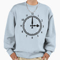 Highbury Clock End B W Sweatshirt - Minimalist Print for Adults - T-Shirt, Sweatshirt, Hoodie