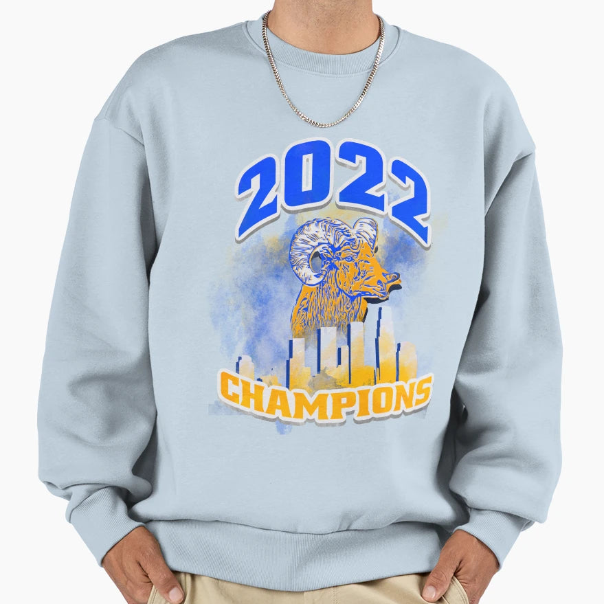 2022 Champions Los Angeles Sweatshirt - Aesthetic Graphic Unisex - T-Shirt, Sweatshirt, Hoodie