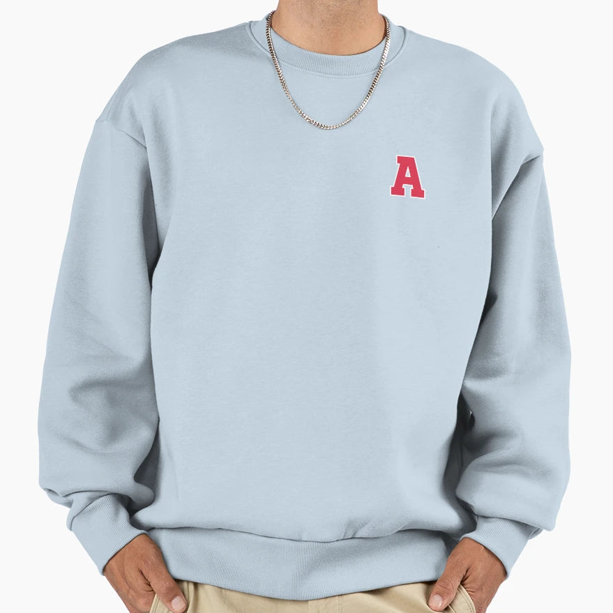 Atlanta Letter Helmet Face Mask Sweatshirt - Aesthetic Graphic for Adults - T-Shirt, Sweatshirt, Hoodie