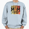All Star Football Mom Squad Colorful Sweatshirt - Graphic Print for Adults - T-Shirt, Sweatshirt, Hoodie