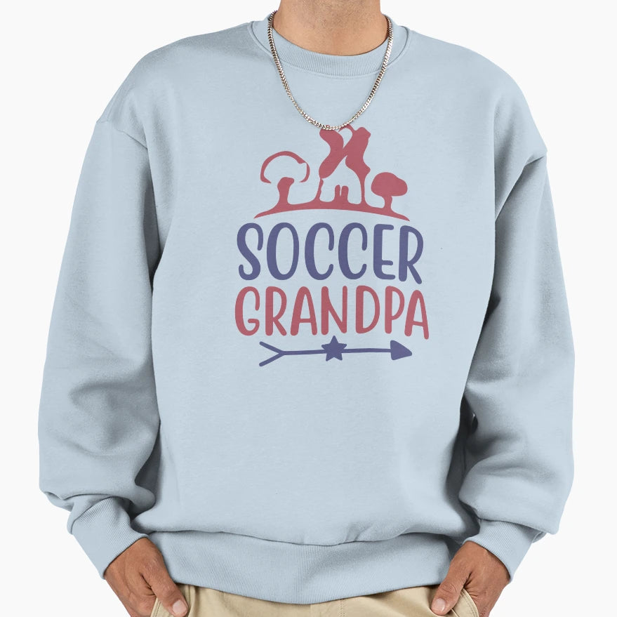 Soccer Grandpa Sweatshirt - Trendy Graphic Men Women - T-Shirt, Sweatshirt, Hoodie