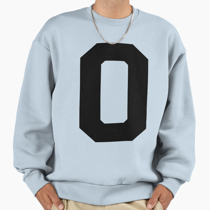 Number 0 Black Zero Sports Number 0 Sweatshirt - Unique Graphic for Adults - T-Shirt, Sweatshirt, Hoodie