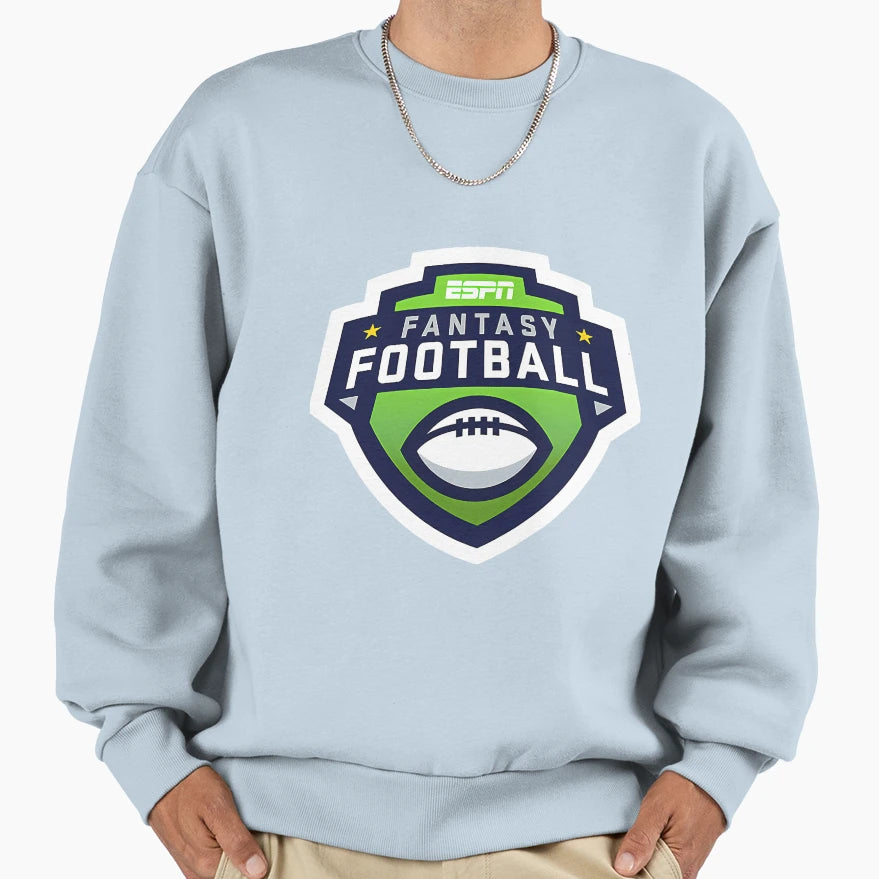Espn Fantasy Football Logo C5 Sweatshirt - Fun Novelty Design for Adults - T-Shirt, Sweatshirt, Hoodie