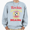 Rockin Soccer Mom From Maine Sweatshirt - Casual Everyday Wear for Adults - T-Shirt, Sweatshirt, Hoodie