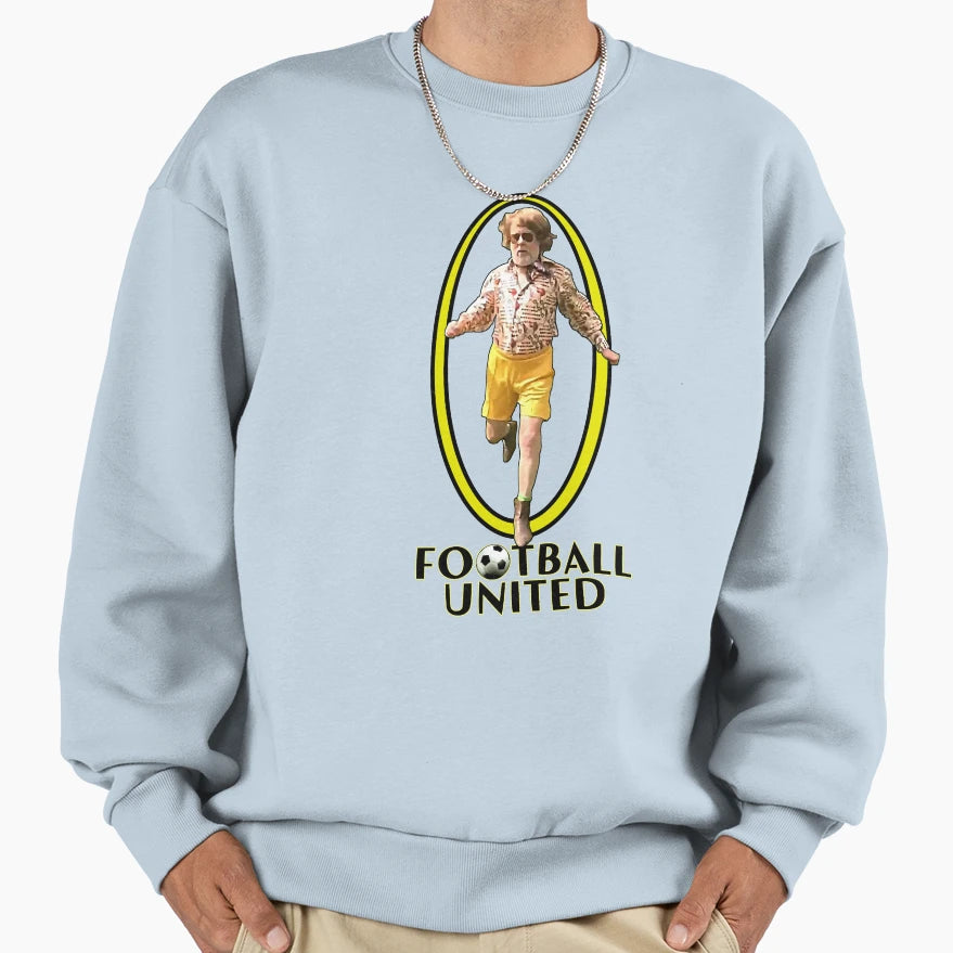 Football United Vic Reeves Sweatshirt - Aesthetic Graphic for Adults - T-Shirt, Sweatshirt, Hoodie