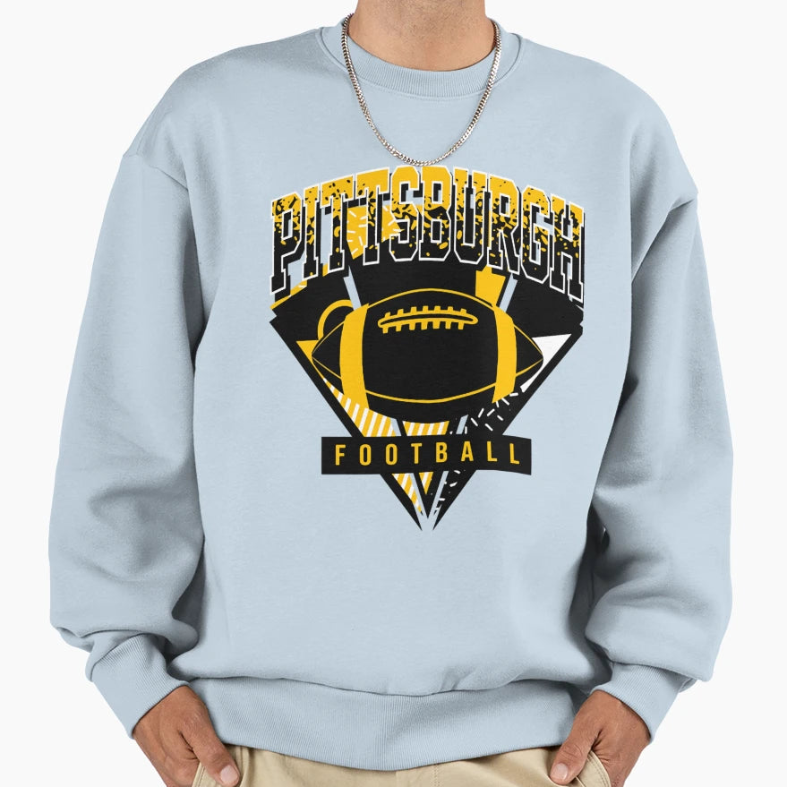 Art Pittsburgh Steelers Sweatshirt - Unique Graphic Unisex - T-Shirt, Sweatshirt, Hoodie
