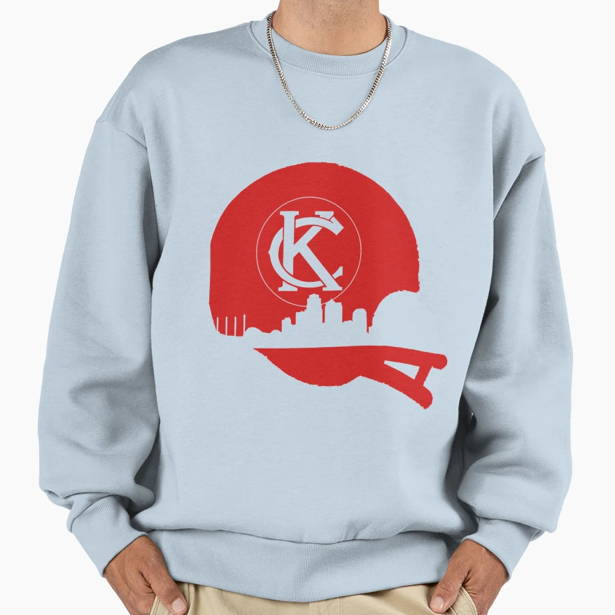 Casque Kc Skylin Sweatshirt - Novelty Apparel Unisex - T-Shirt, Sweatshirt, Hoodie