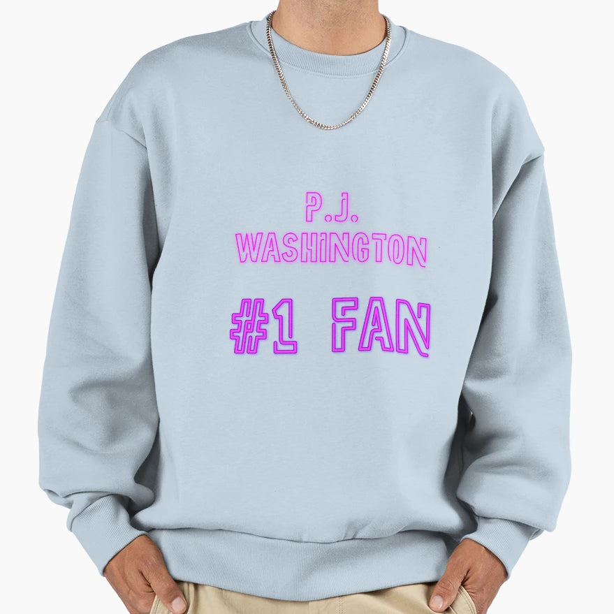 P J Washington 1 Fan Sweatshirt - Unique Graphic Men Women - T-Shirt, Sweatshirt, Hoodie