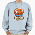American Football Sunday Vibes Sweatshirt - Trendy Graphic for Adults - T-Shirt, Sweatshirt, Hoodie