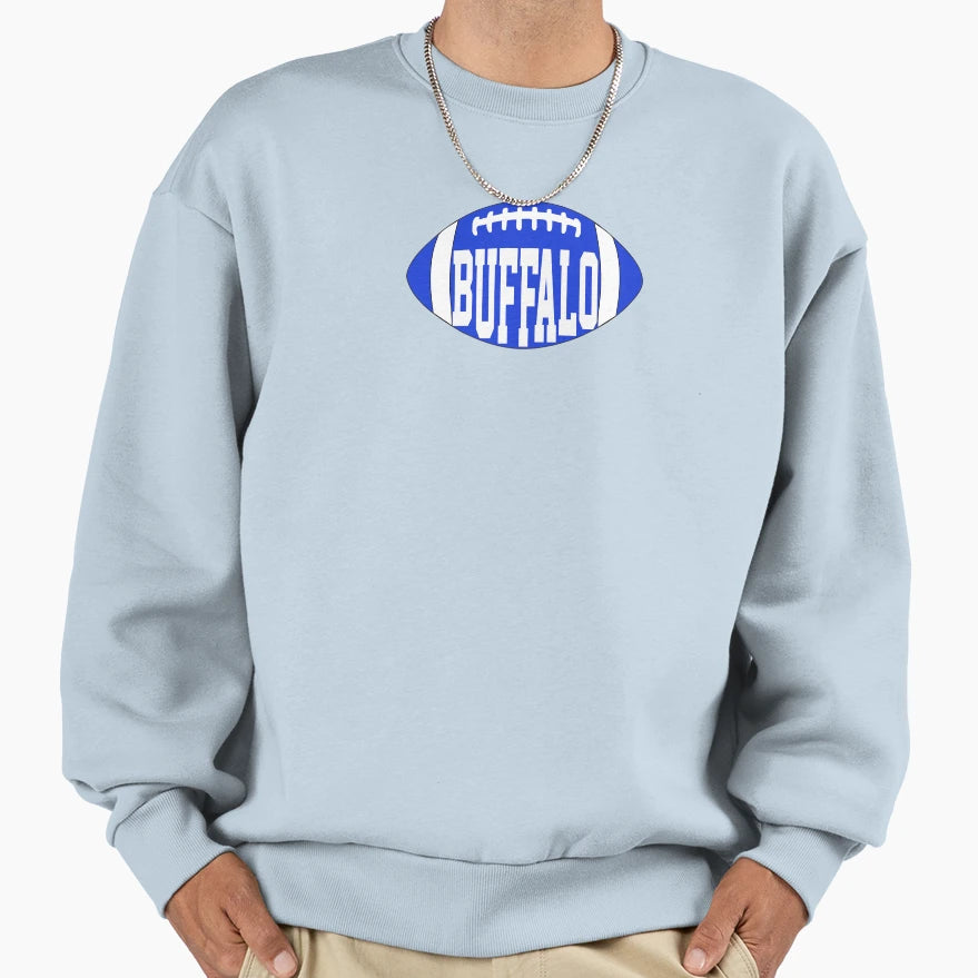 Buffalo Football Sweatshirt - Novelty Apparel Men Women - T-Shirt, Sweatshirt, Hoodie