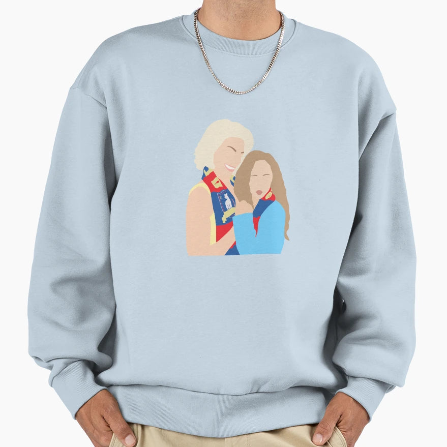 Hannah And Juno Sweatshirt - Fun Novelty Design Unisex - T-Shirt, Sweatshirt, Hoodie