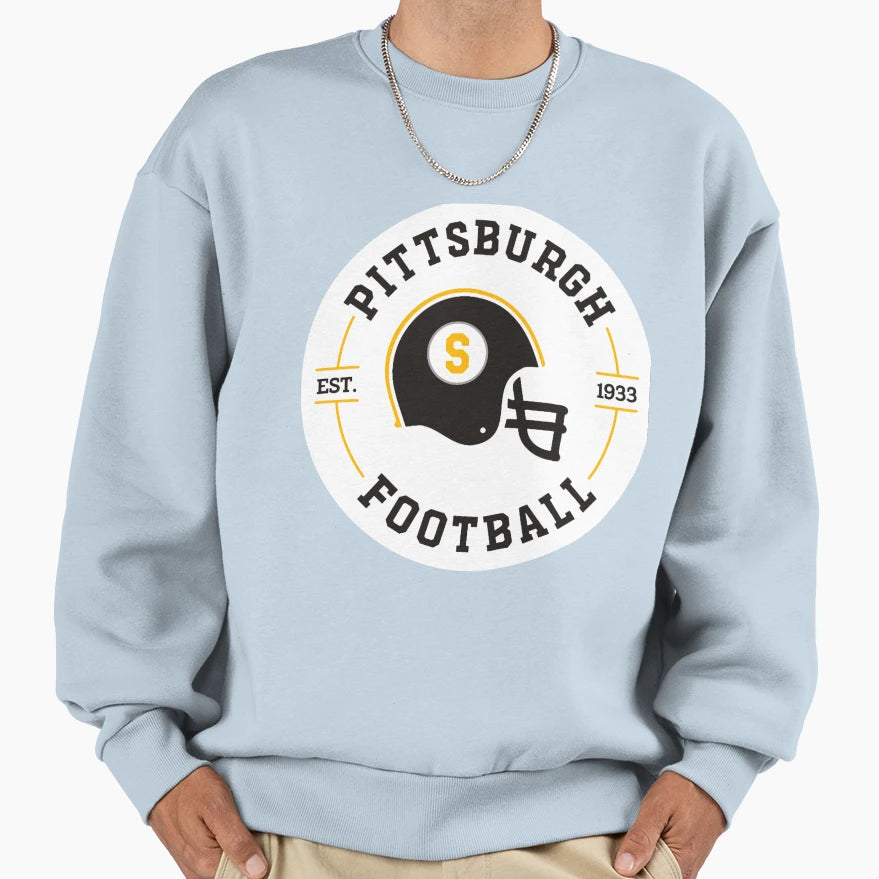 Art Pittsburgh Steelers Sweatshirt - Novelty Apparel Unisex - T-Shirt, Sweatshirt, Hoodie