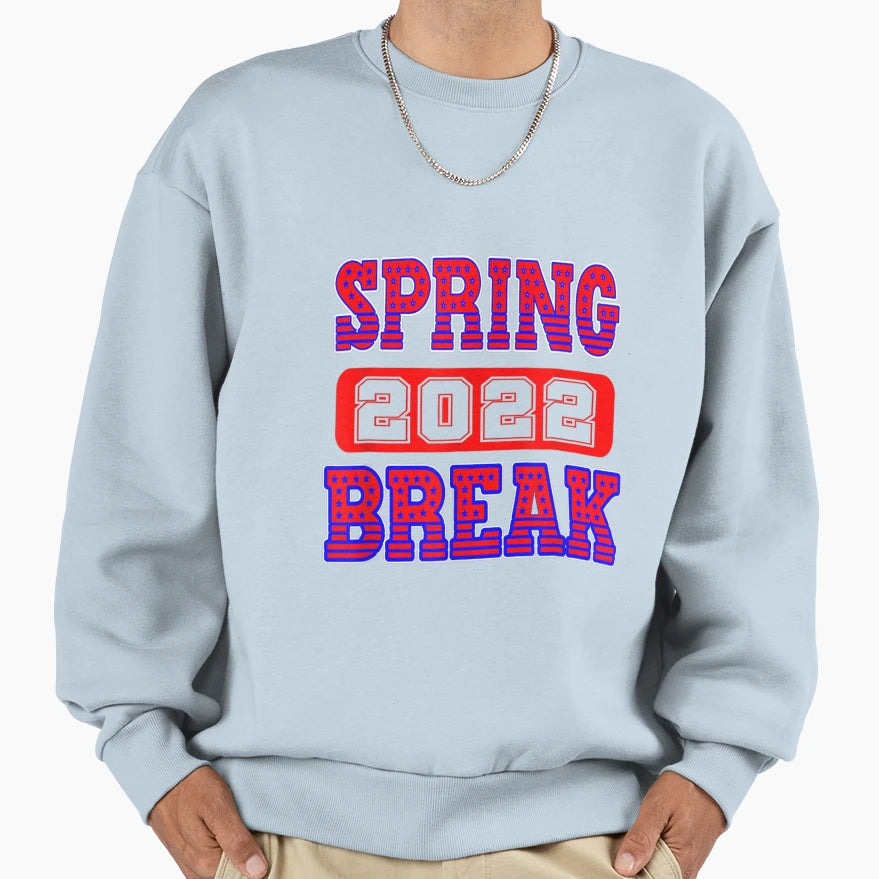 Spring Break 2022 Family Group Sweatshirt - Fun Novelty Design for Adults - T-Shirt, Sweatshirt, Hoodie