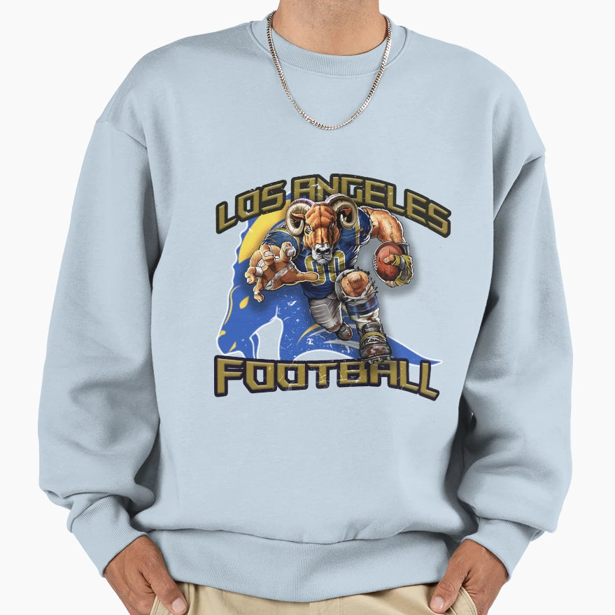 Los Angeles Football Sweatshirt - Minimalist Print Unisex - T-Shirt, Sweatshirt, Hoodie
