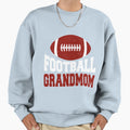 Proud Grandmom American Football Player Sweatshirt - Unique Graphic Unisex - T-Shirt, Sweatshirt, Hoodie