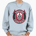 Cardinals Skull Sweatshirt - Casual Everyday Wear Unisex - T-Shirt, Sweatshirt, Hoodie