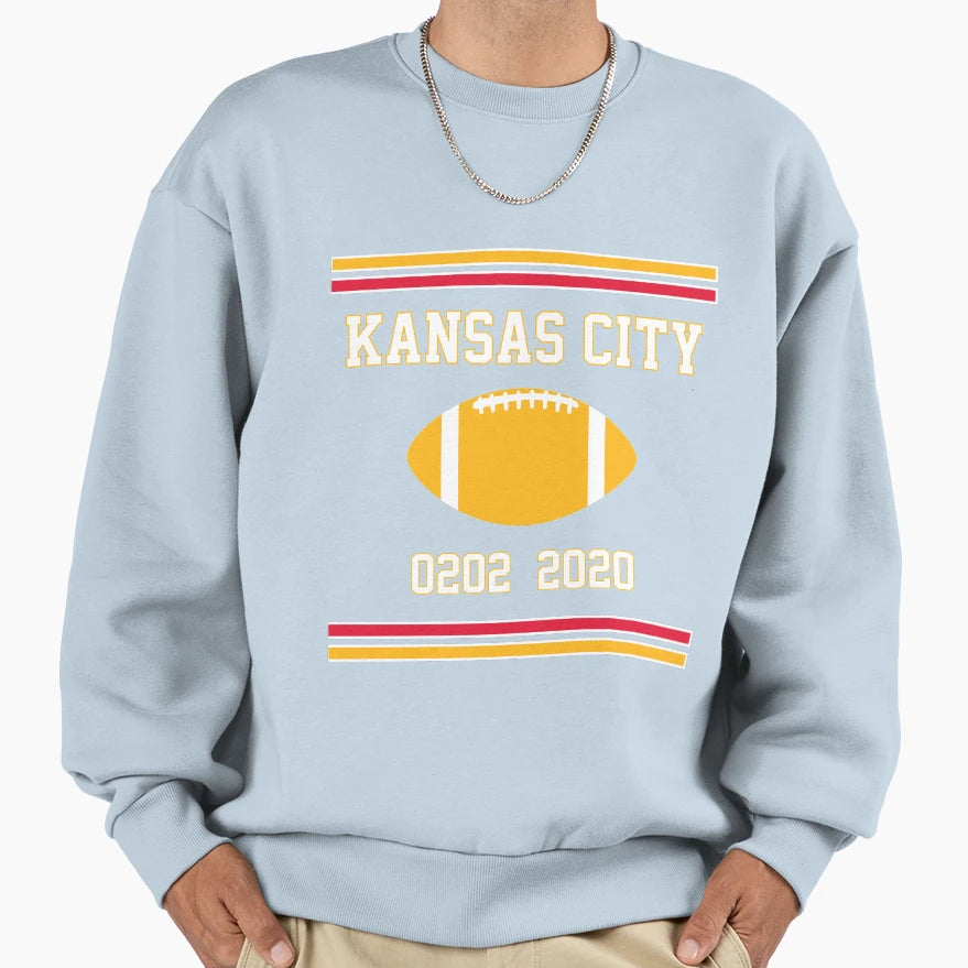 Kansas City Football 2020 Super Sweatshirt - Aesthetic Graphic for Adults - T-Shirt, Sweatshirt, Hoodie