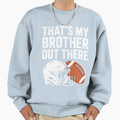 Football Family Support Cheer Sweatshirt - Aesthetic Graphic Men Women - T-Shirt, Sweatshirt, Hoodie
