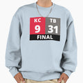 Tb 31 Kc 9 Tampa Bay Football Sweatshirt - Casual Everyday Wear for Adults - T-Shirt, Sweatshirt, Hoodie