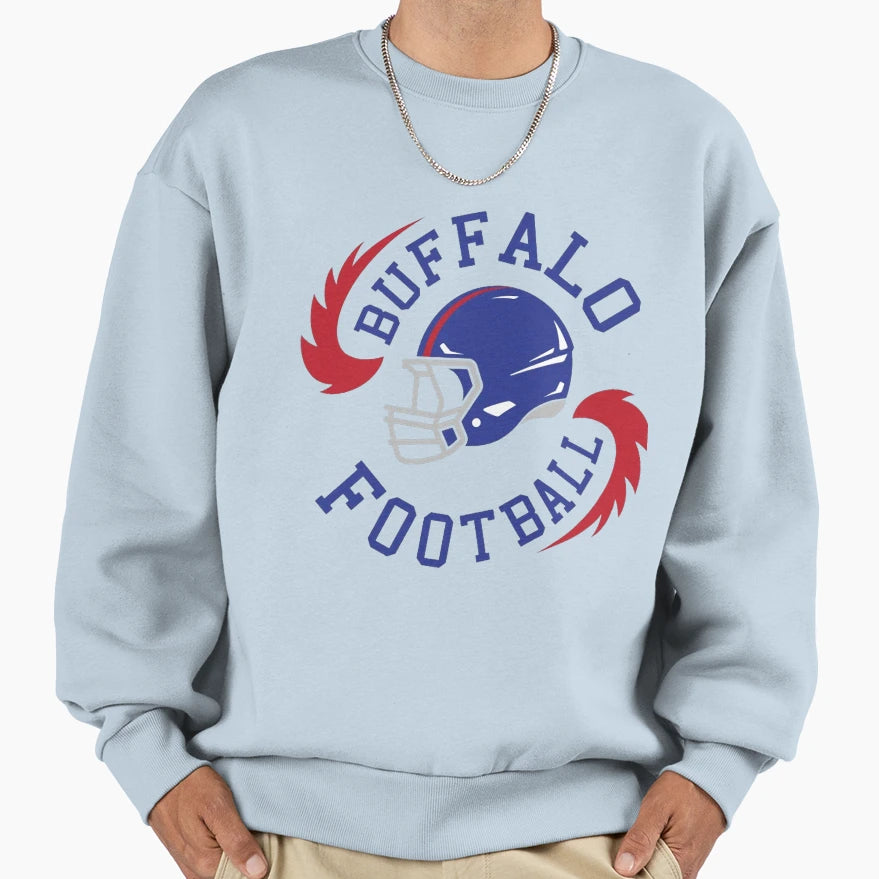 Art Buffalo Bills Sweatshirt - Streetwear Style Men Women - T-Shirt, Sweatshirt, Hoodie