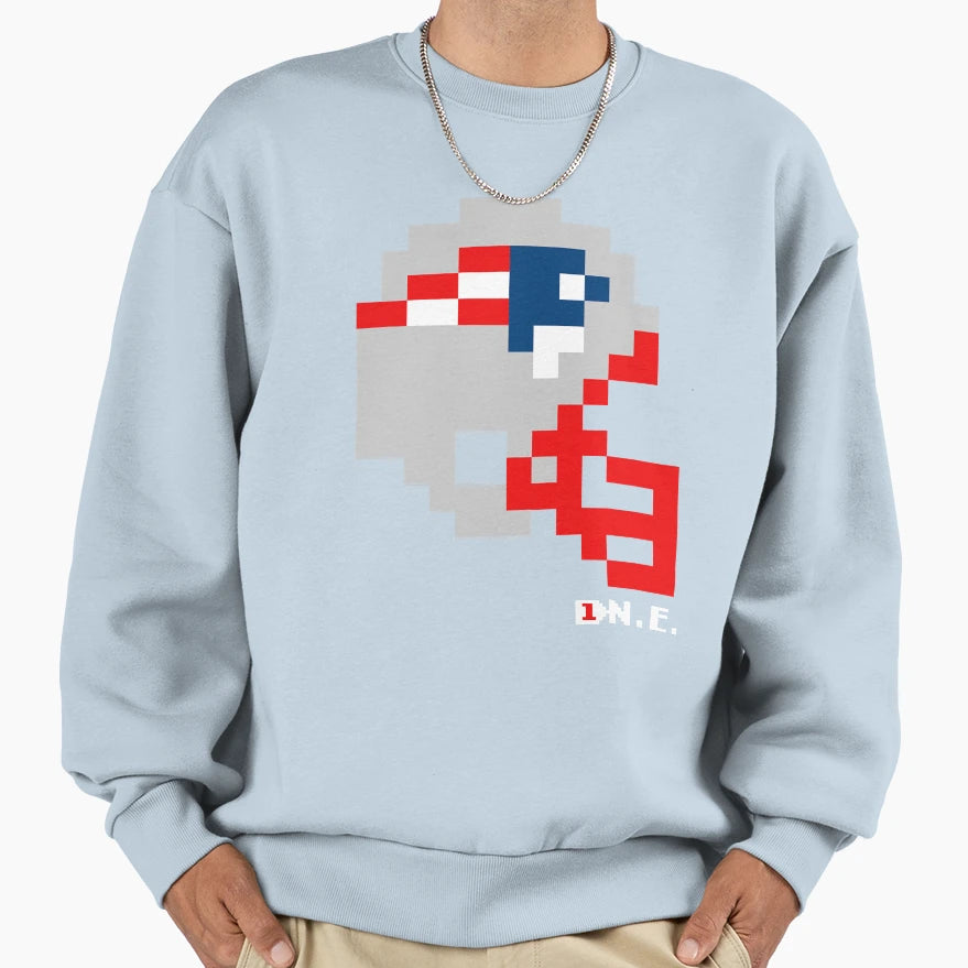 Ne Helmet Tecmo Bowl Sweatshirt - Casual Everyday Wear Unisex - T-Shirt, Sweatshirt, Hoodie