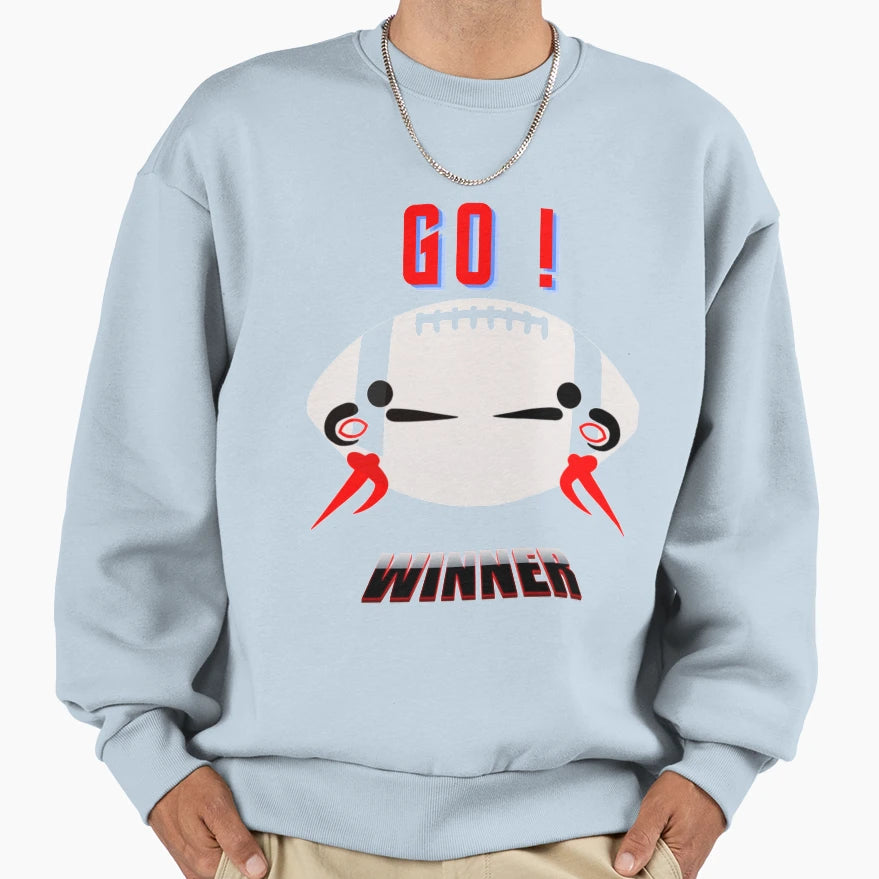 Just Go Sweatshirt - Minimalist Print Unisex - T-Shirt, Sweatshirt, Hoodie