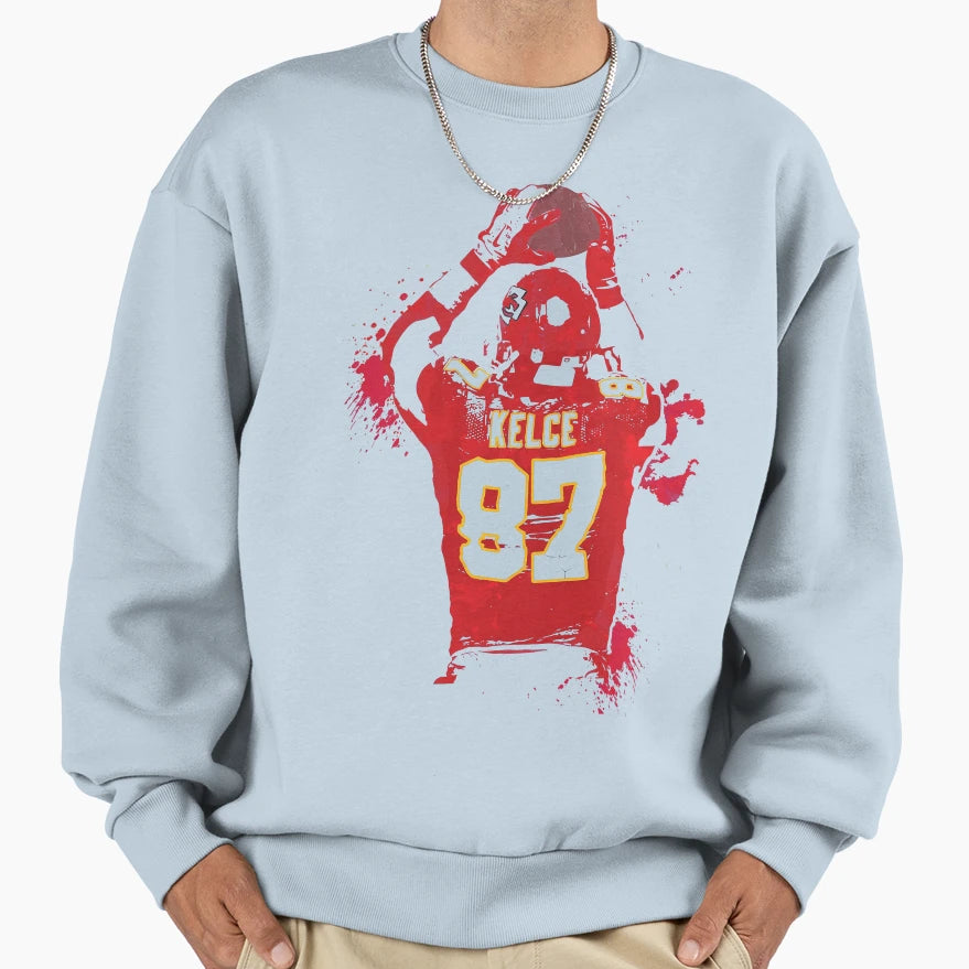 Moment Kelce Sweatshirt - Custom Art Print Unisex - T-Shirt, Sweatshirt, Hoodie