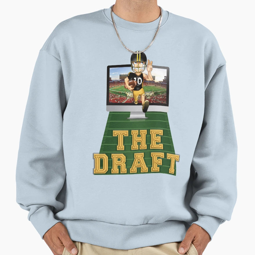 Draft Ffl Fantasy Football League Sweatshirt - Streetwear Style Unisex - T-Shirt, Sweatshirt, Hoodie