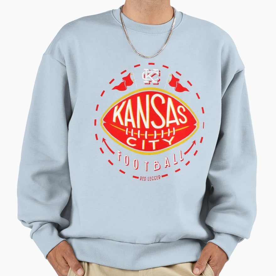 Art Kansas City Chiefs Sweatshirt - Novelty Apparel for Adults - T-Shirt, Sweatshirt, Hoodie