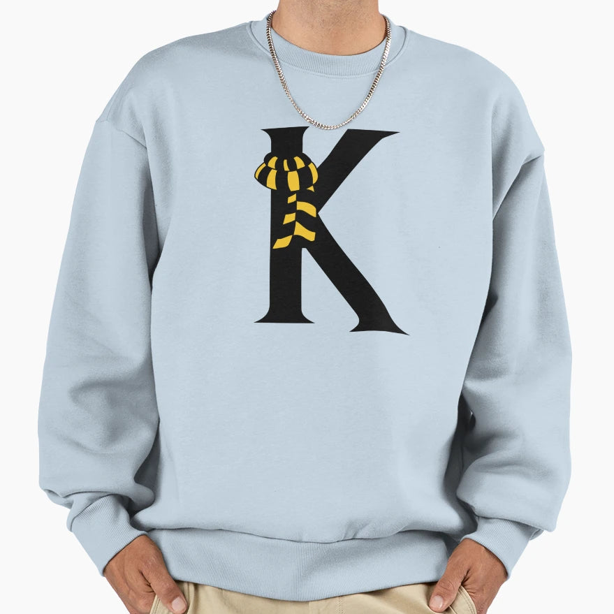 Letter K Huffle Harry Magic School Sweatshirt - Streetwear Style Men Women - T-Shirt, Sweatshirt, Hoodie