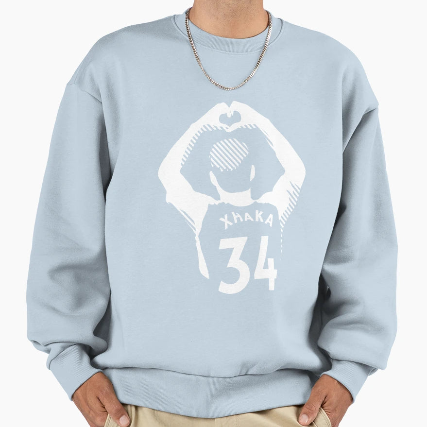 Granit Xhaka Sweatshirt - Novelty Apparel Unisex - T-Shirt, Sweatshirt, Hoodie