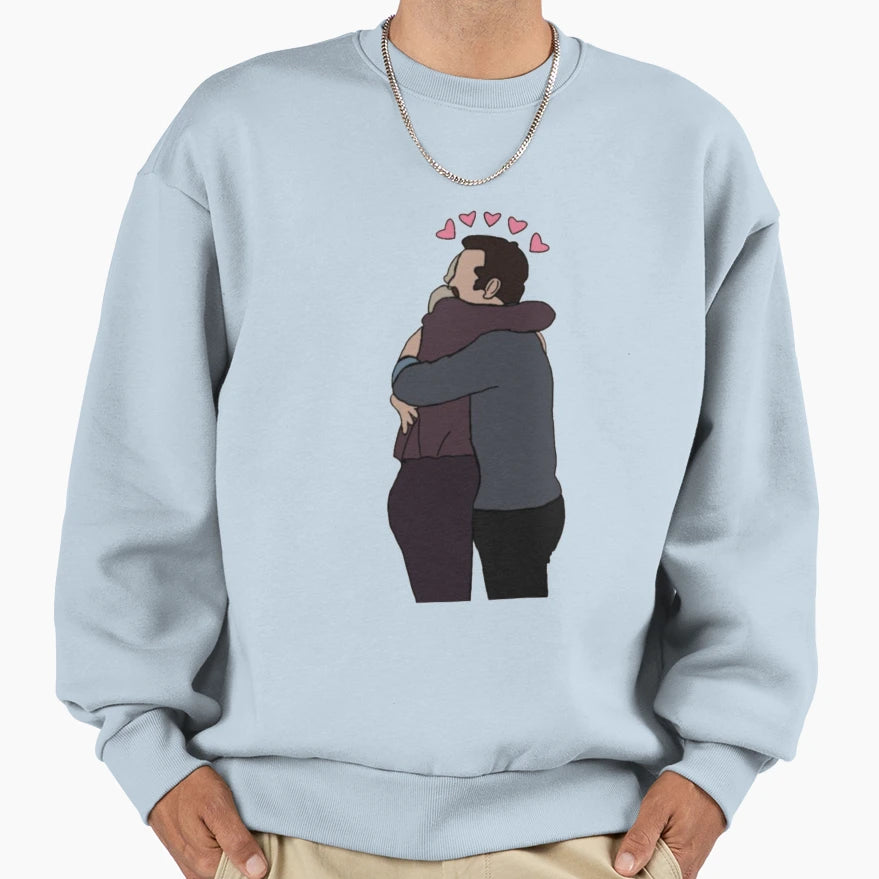Tedbecca Hug Sweatshirt - Casual Everyday Wear Unisex - T-Shirt, Sweatshirt, Hoodie