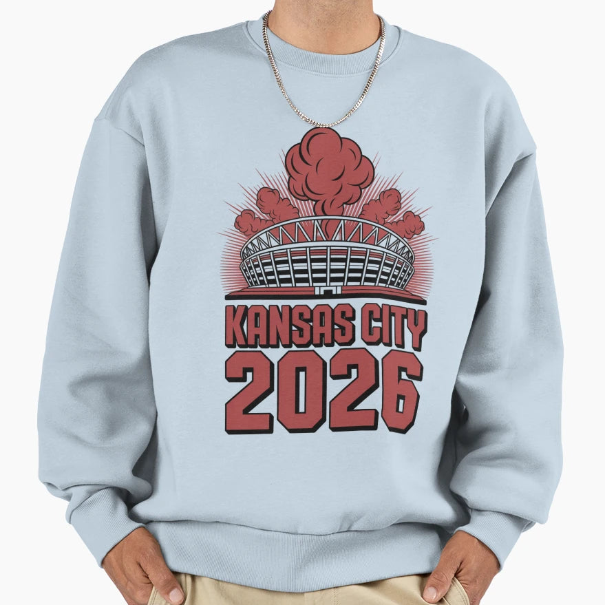 Kansas City 2026 Arrowhead Stadium T-Shirt - Streetwear Style Men Women - T-Shirt, Sweatshirt, Hoodie