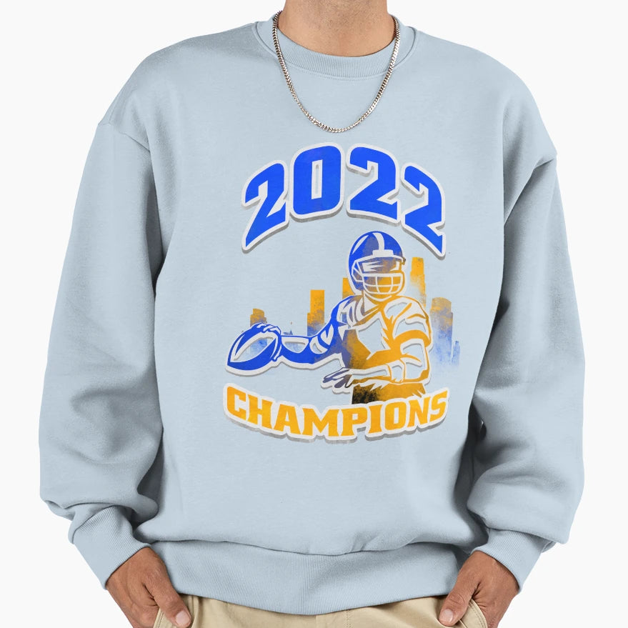2022 Champions Los Angeles Sweatshirt - Custom Art Print Unisex - T-Shirt, Sweatshirt, Hoodie