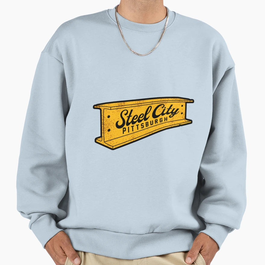 Steel City Pittsburgh And T-Shirt - Fun Novelty Design Unisex - T-Shirt, Sweatshirt, Hoodie
