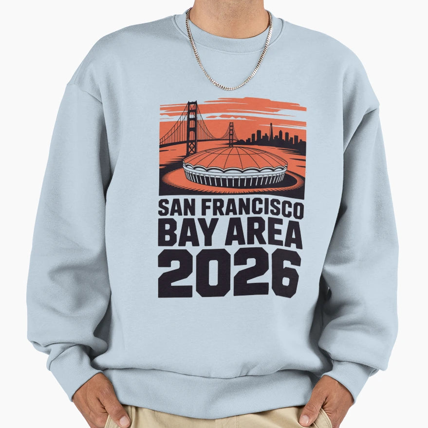 San Francisco Bay Area Golden Gate T-Shirt - Graphic Print for Adults - T-Shirt, Sweatshirt, Hoodie