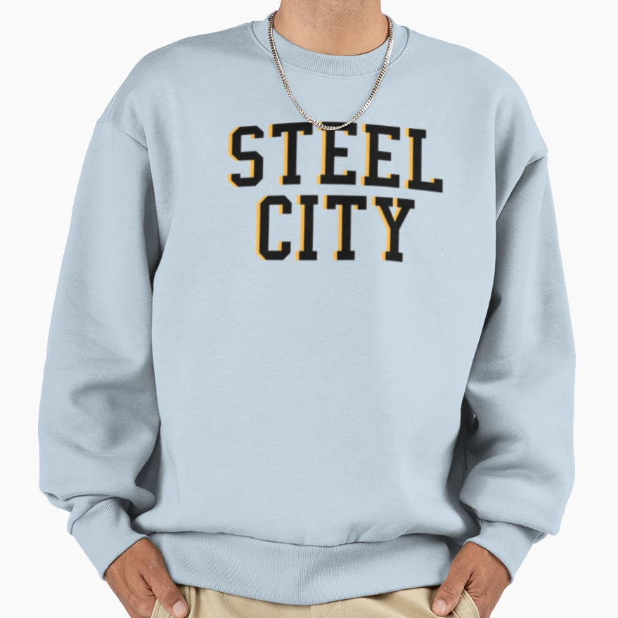 Steel City Sweatshirt - Aesthetic Graphic Men Women - T-Shirt, Sweatshirt, Hoodie