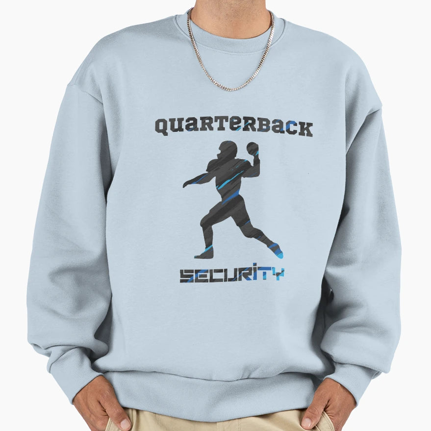 Quarterback Security Sweatshirt - Unique Graphic Unisex - T-Shirt, Sweatshirt, Hoodie