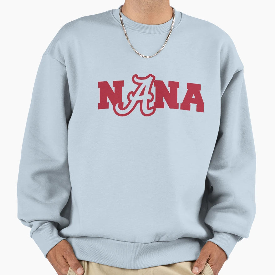 Alabama Nana Sweatshirt - Casual Everyday Wear Men Women - T-Shirt, Sweatshirt, Hoodie