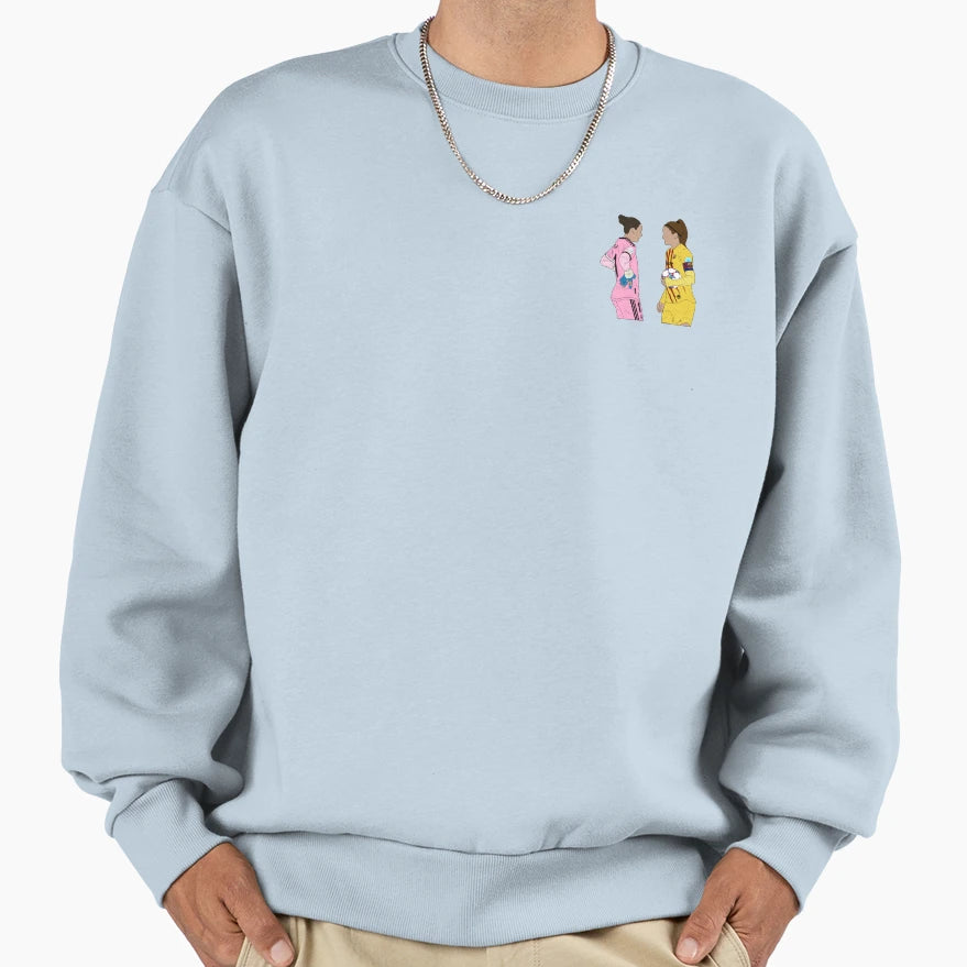 Alexia Putellas And Misa Sweatshirt - Unique Graphic for Adults - T-Shirt, Sweatshirt, Hoodie