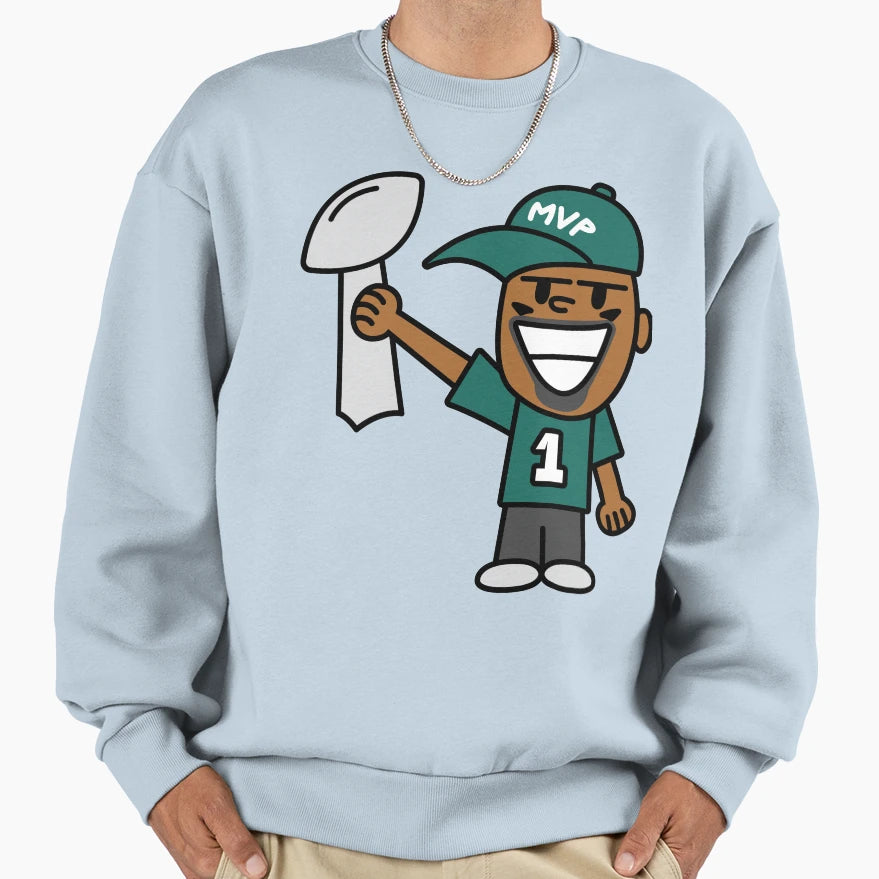 JH Super Bowl Mvp Sweatshirt - Fun Novelty Design Men Women - T-Shirt, Sweatshirt, Hoodie