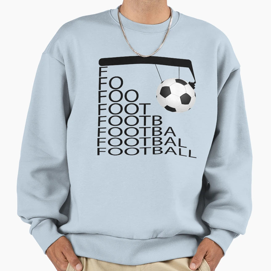 Football Sweatshirt - Graphic Print Men Women - T-Shirt, Sweatshirt, Hoodie