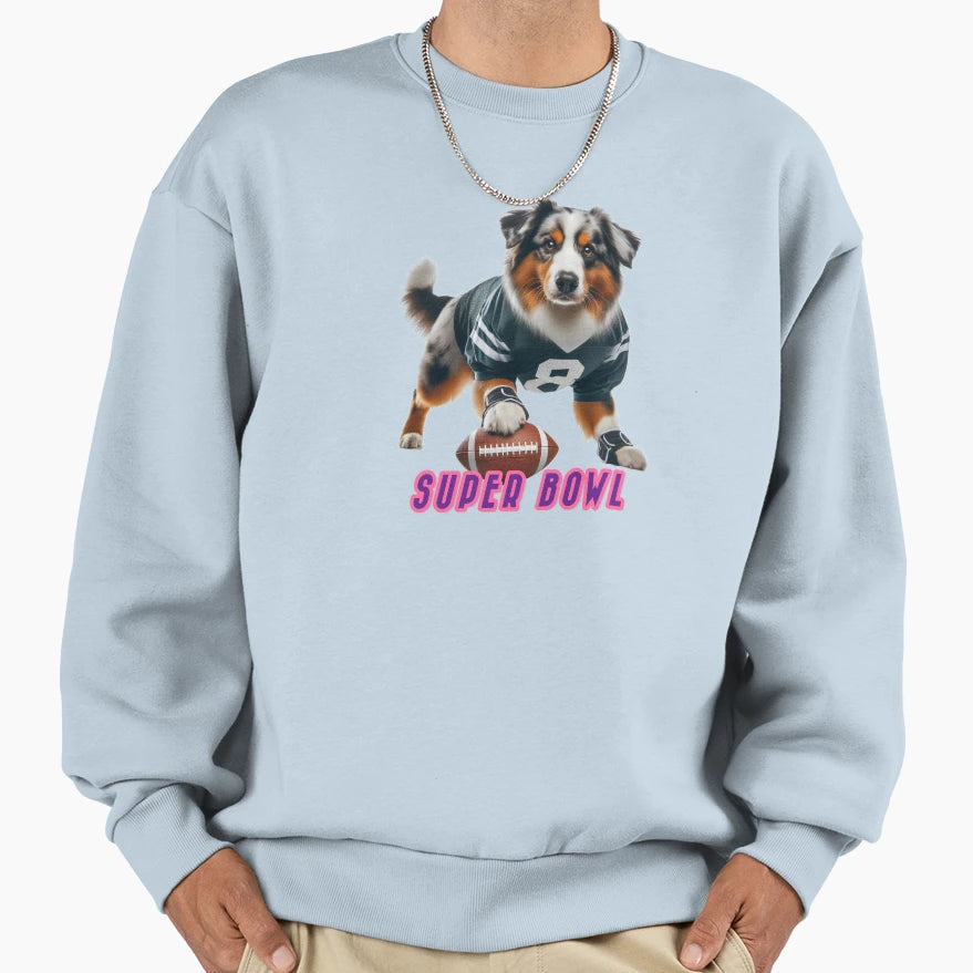 Superbowl Sweatshirt - Custom Art Print Men Women - T-Shirt, Sweatshirt, Hoodie