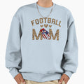 Football Mom Jaguar Cheetah Heart T-Shirt - Aesthetic Graphic Unisex - T-Shirt, Sweatshirt, Hoodie