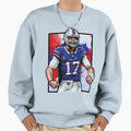 Allen Flex Sweatshirt - Trendy Graphic Men Women - T-Shirt, Sweatshirt, Hoodie