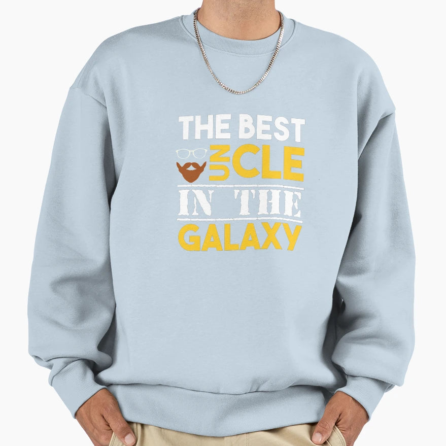 Best Uncle Galaxy Sweatshirt - Unique Graphic Men Women - T-Shirt, Sweatshirt, Hoodie