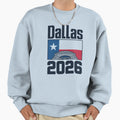 Dallas 2026 Texas Soccer Souvenir V14 T-Shirt - Minimalist Print Unisex - T-Shirt, Sweatshirt, Hoodie